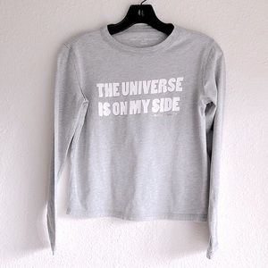 Spiritual Gangster GIRLS T-Shirt “THE UNIVERSE IS ON MY SIDE”, gr…